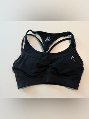 Women's Black Sports Bra - Gymshark. Brand: